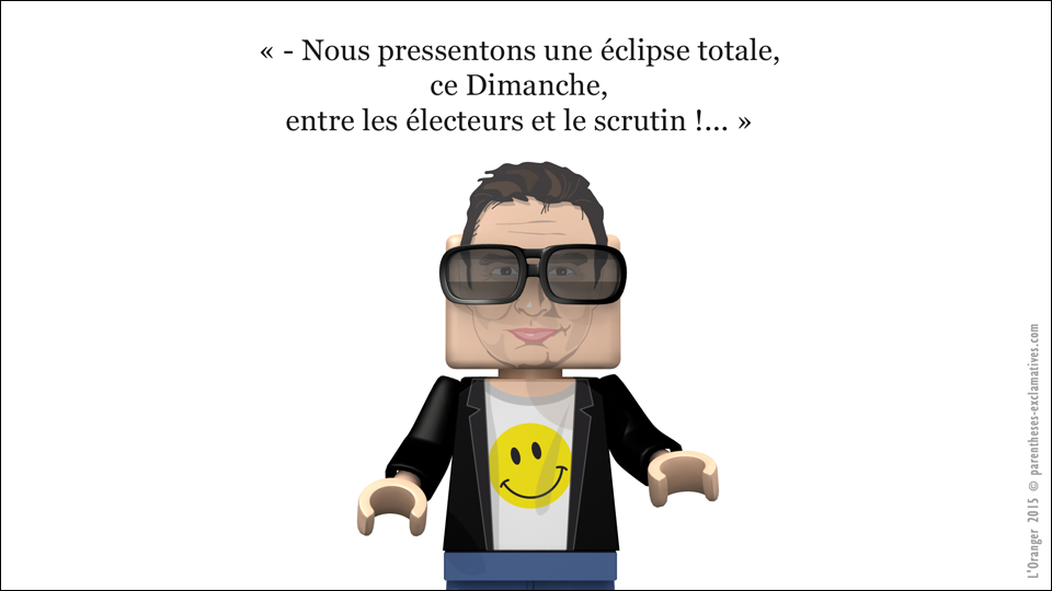 Nous pressentons une éclipse totale ce dimanche entre les électeurs et le scrutin !