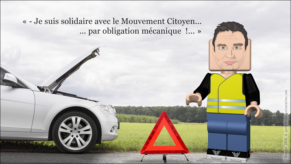 - Je suis solidaire avec le Mouvement Citoyen... ... par obligation mécanique !...