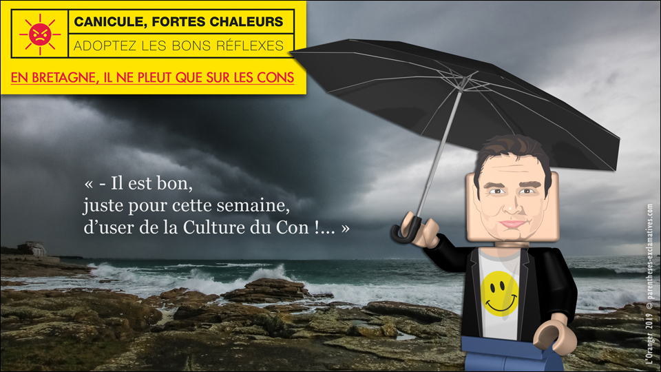 - Il est bon, juste pour cette semaine, d’user de la Culture du Con !...